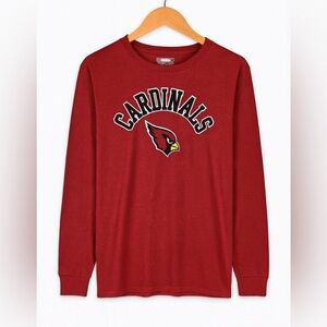 Arizona Cardinals Men's 100% Cotton Red Long Sleeve T-Shirt sz L ProLine Fanatic